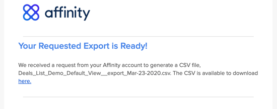 Email copy