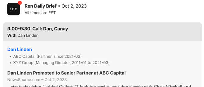 Meeting Alerts